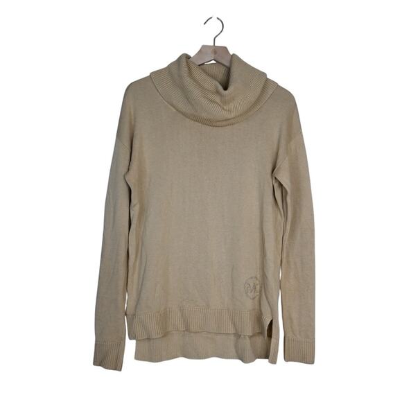 Michael Michael Kors Women's S Cowl Neck Logo Sweater - Picture 1 of 10